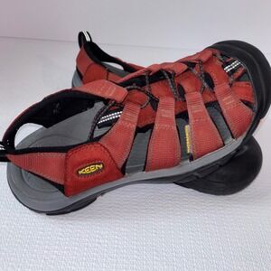 KEEN Newport‎ H2 Water Sandals Hiking Shoes Red Athletic Men's 9 Women's 11